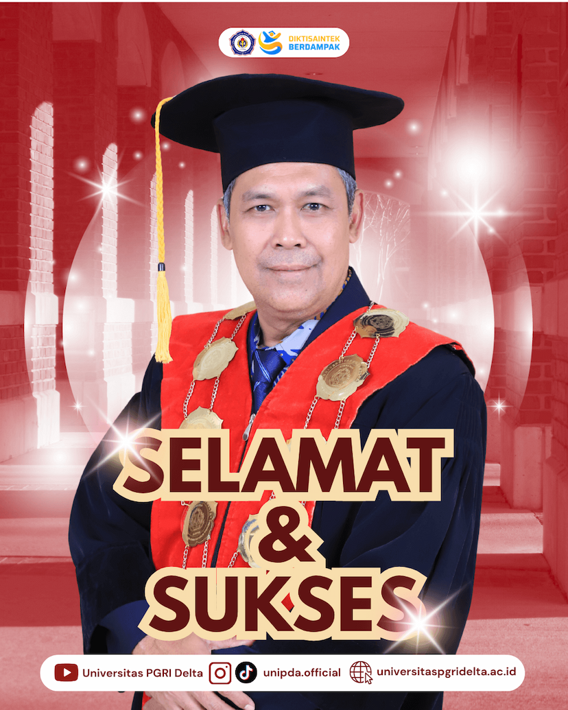 Rektor Universitas PGRI Delta Sidoarjo, Dr. Tri Achmad Budi Susilo, Raih Kenaikan Jabatan Menjadi Lektor Kepala cover